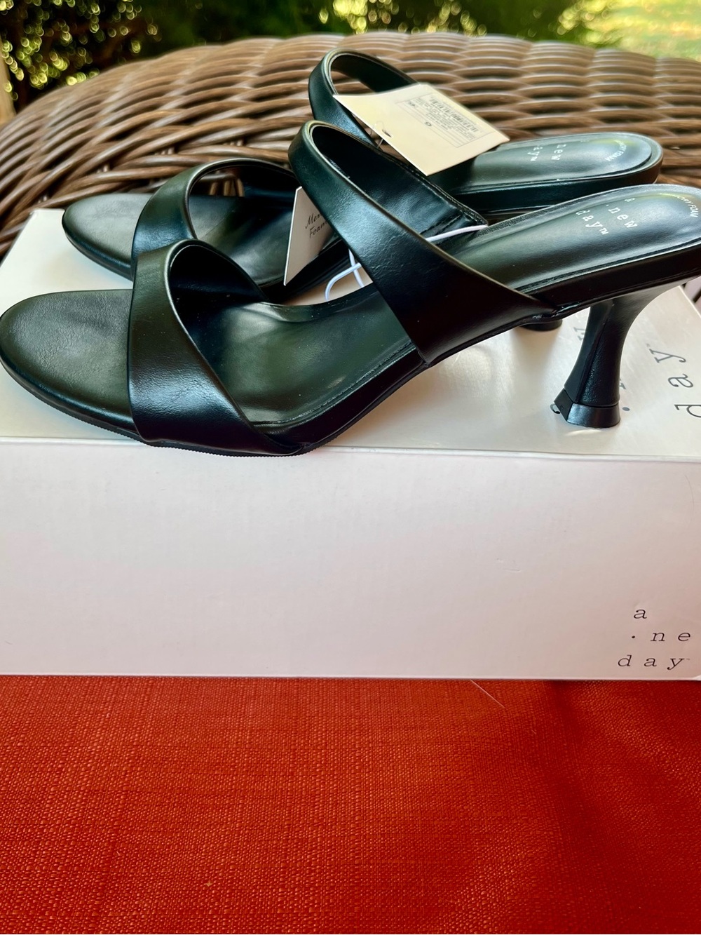 NIB Women's Paige Heels - A New
Day™ Black 6